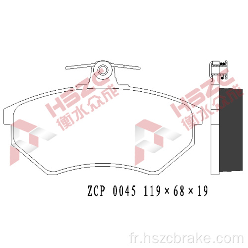 FMSI D684 Car céramique de cartouche pour VW